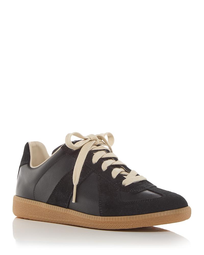Replica Suede & Leather Sneakers Product Image
