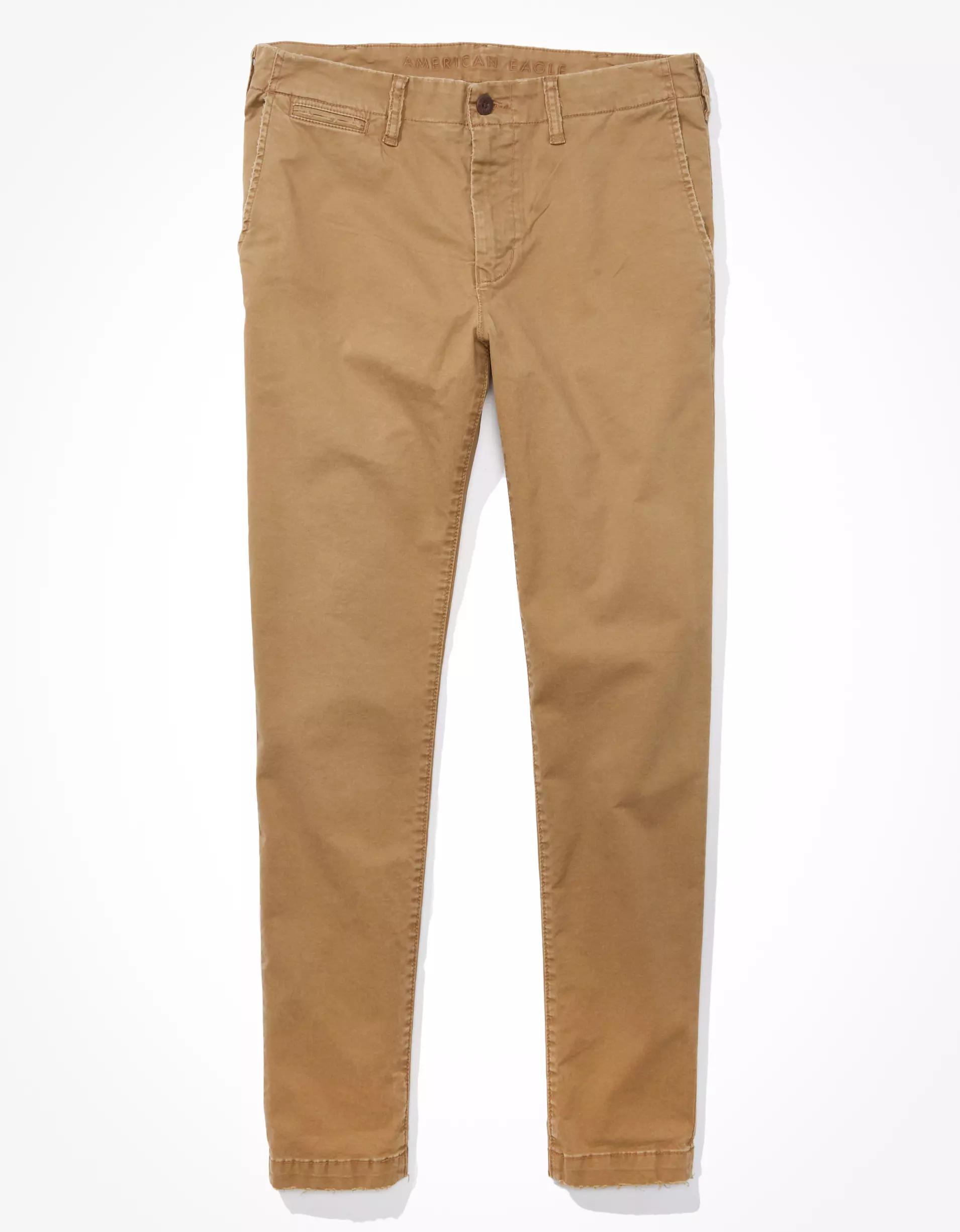 AE Flex Athletic Skinny Lived-In Khaki Pant Product Image