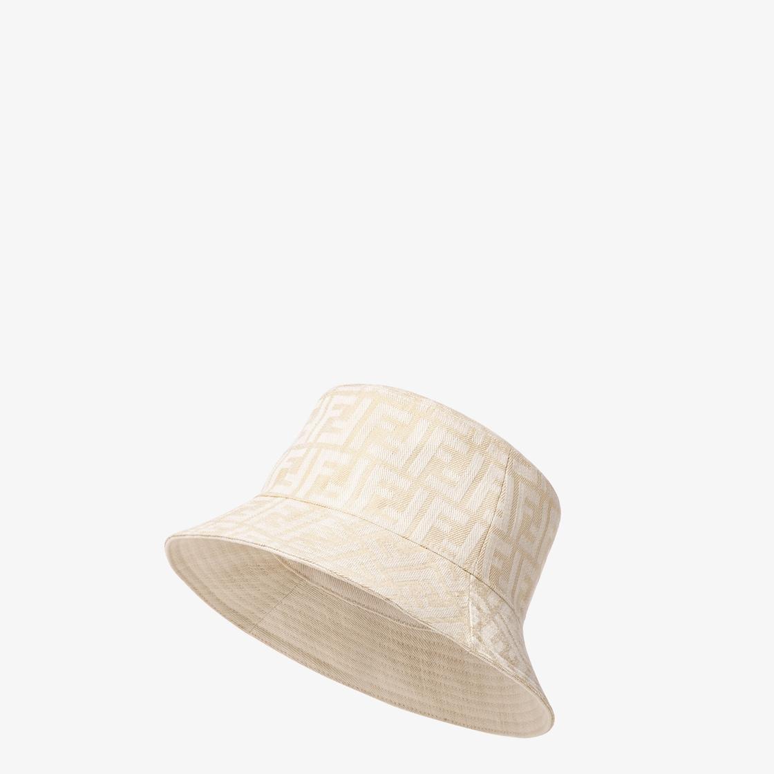 HatReversible white canvas bucket hat Product Image