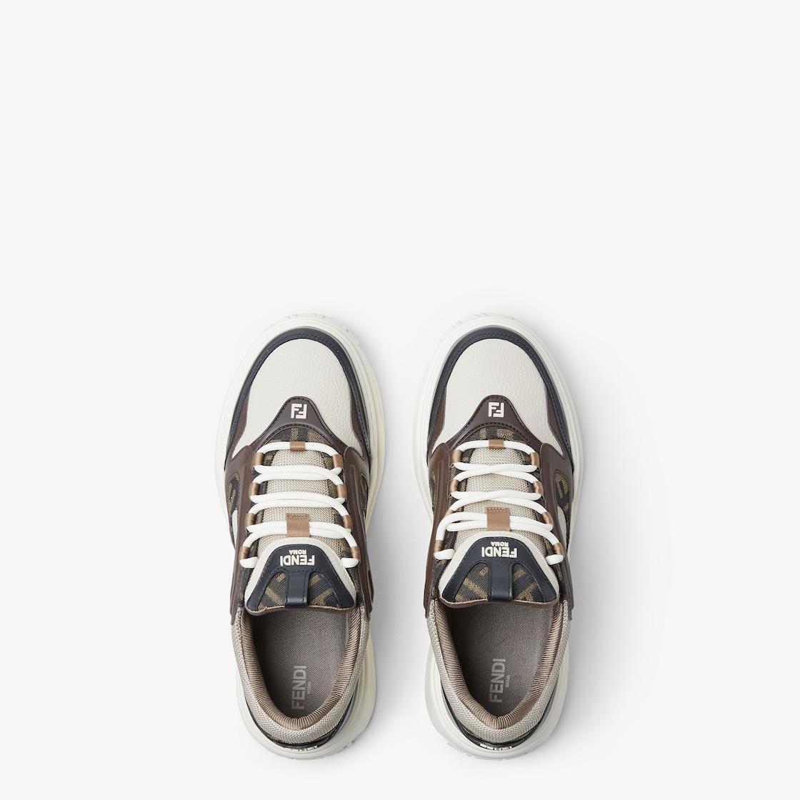Fendi Force sneakers White leather low-tops Product Image