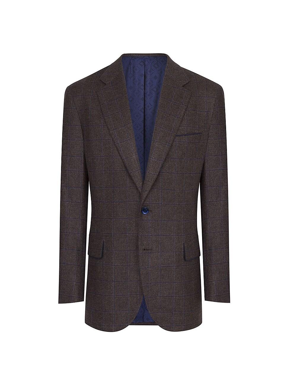 Mens Woven Jacket with 2 Buttons Product Image