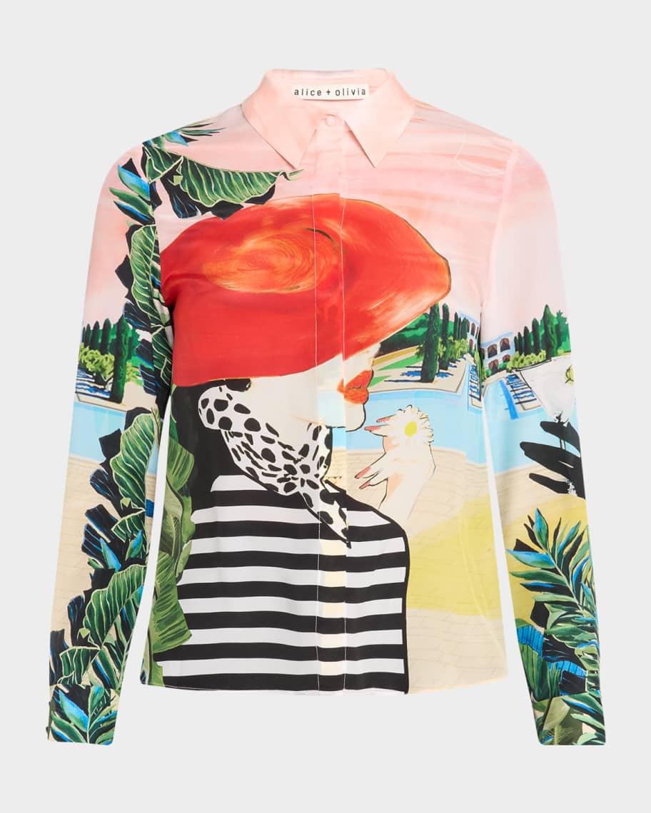 Palm Beach Willa Placket Top Product Image