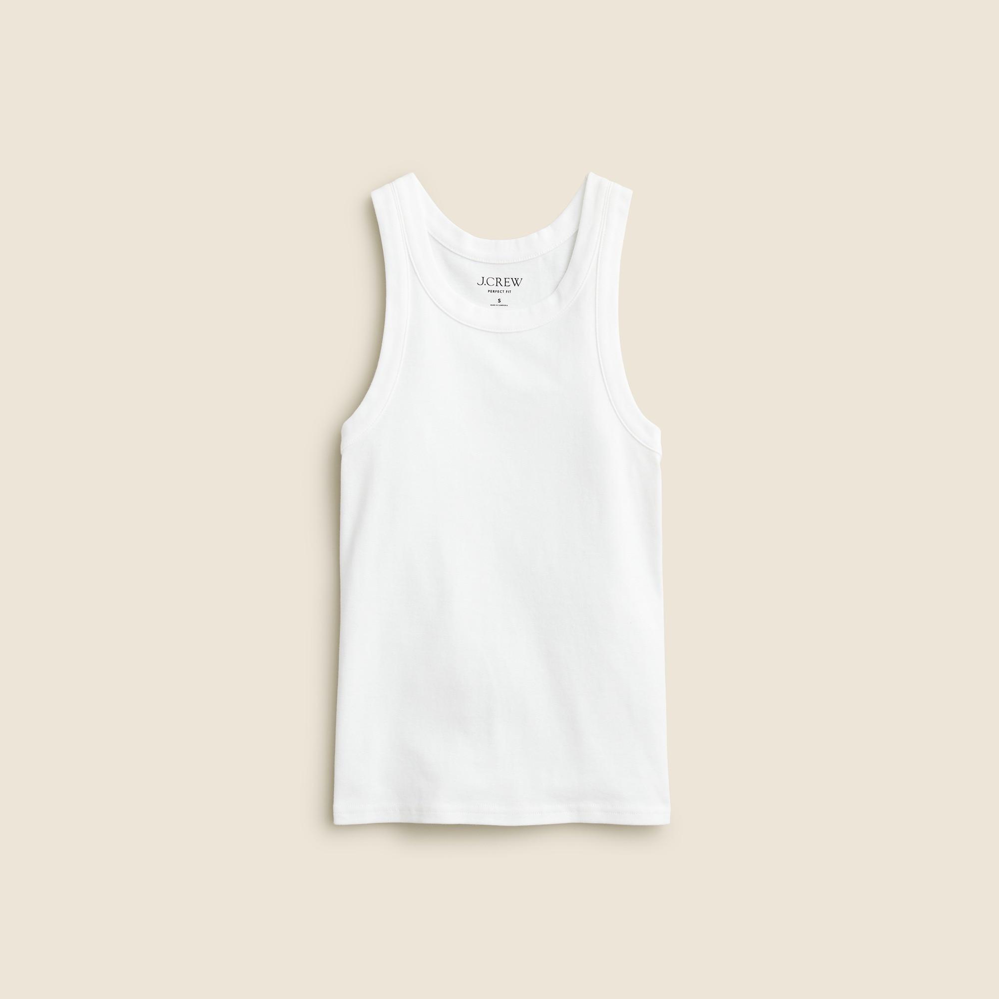 Perfect-fit high-neck tank top Product Image