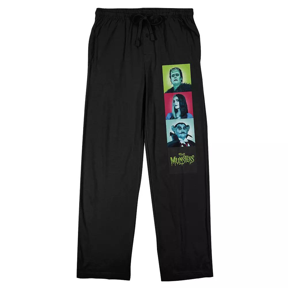 Men's The Munster's Family Pajama Pants,  Product Image