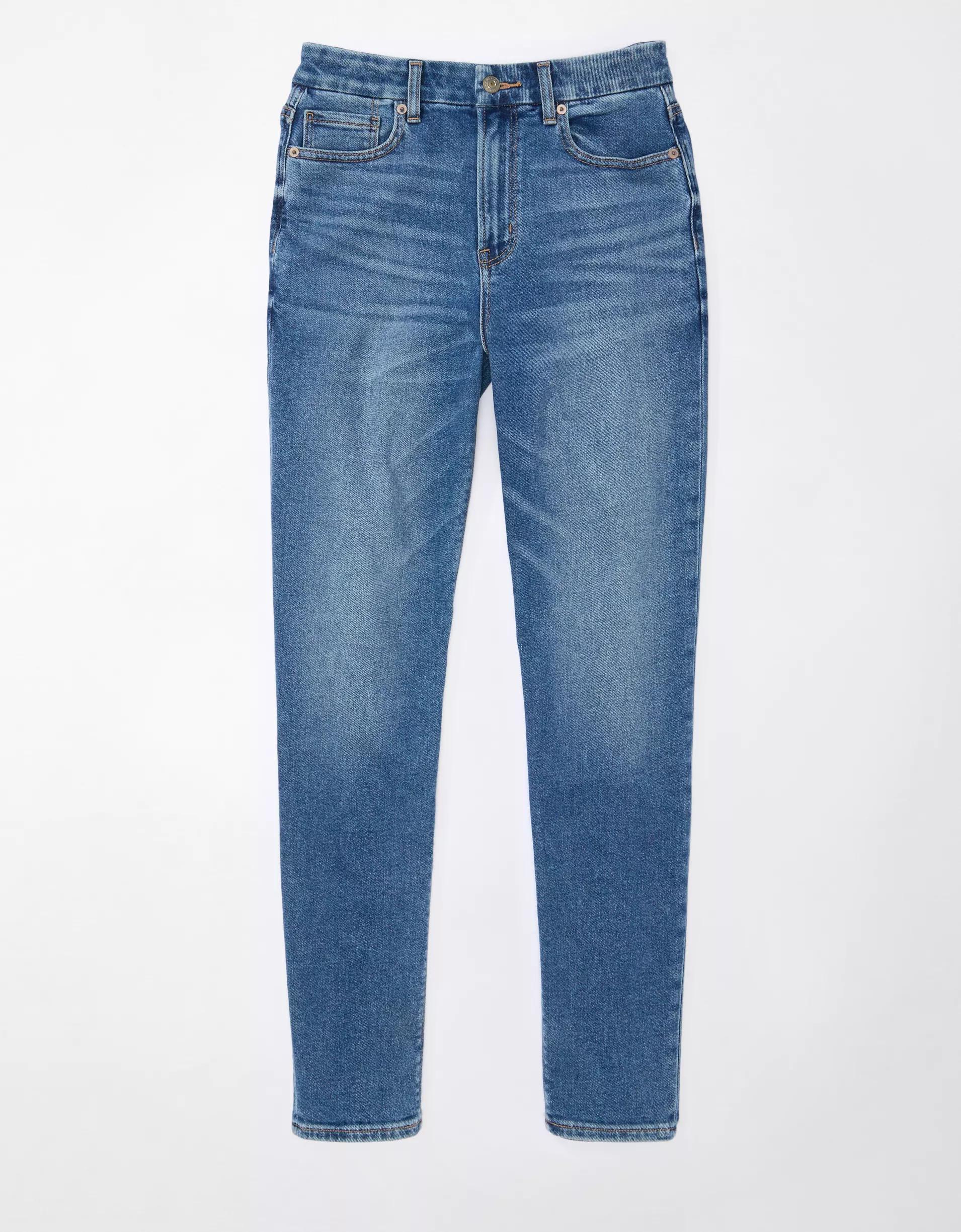 AE Stretch Curvy Mom Jean Product Image