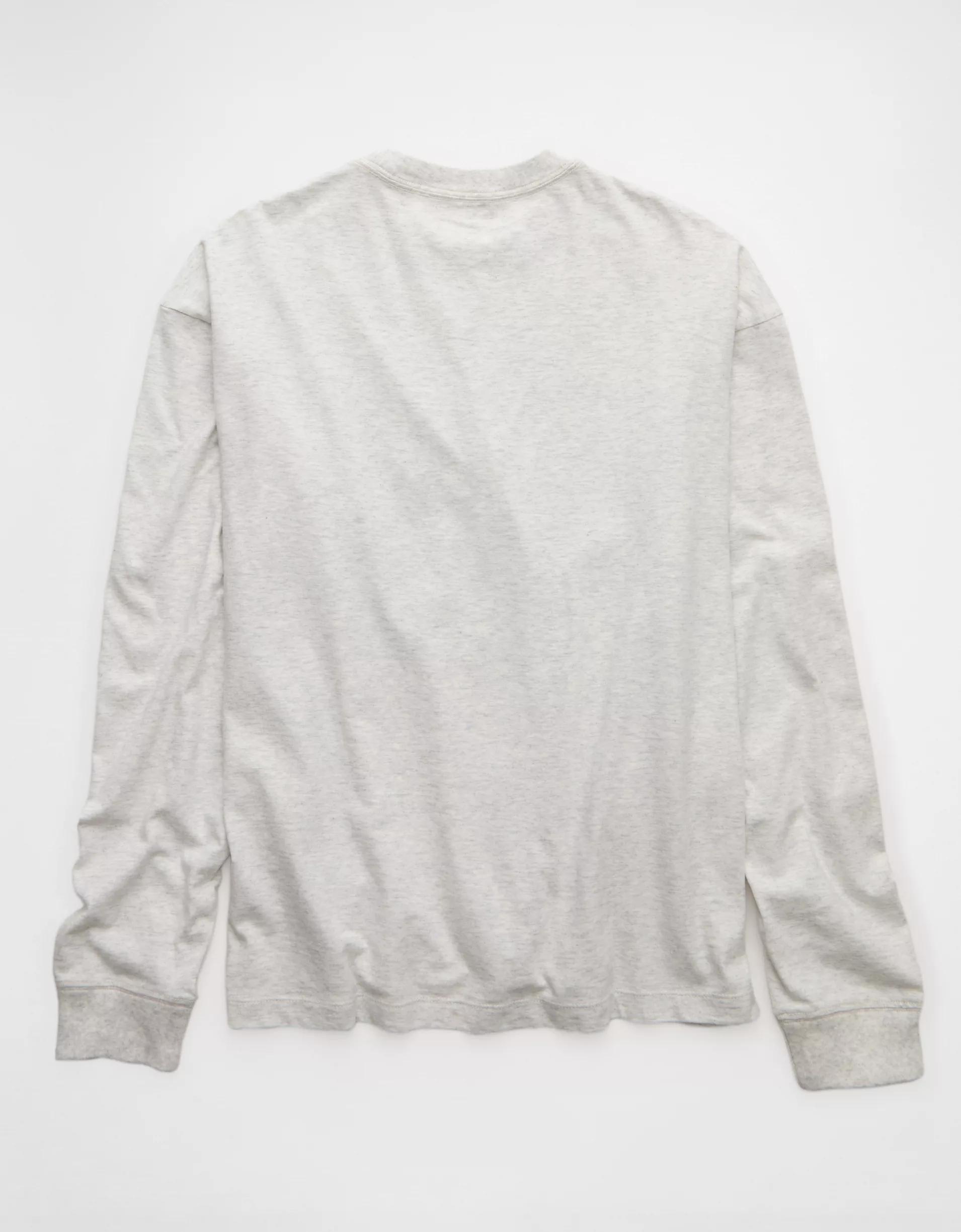 AE Boxy Long Sleeve Graphic T-Shirt Product Image