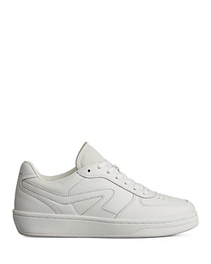Men's Retro Court Leather Low-Top Sneakers Product Image