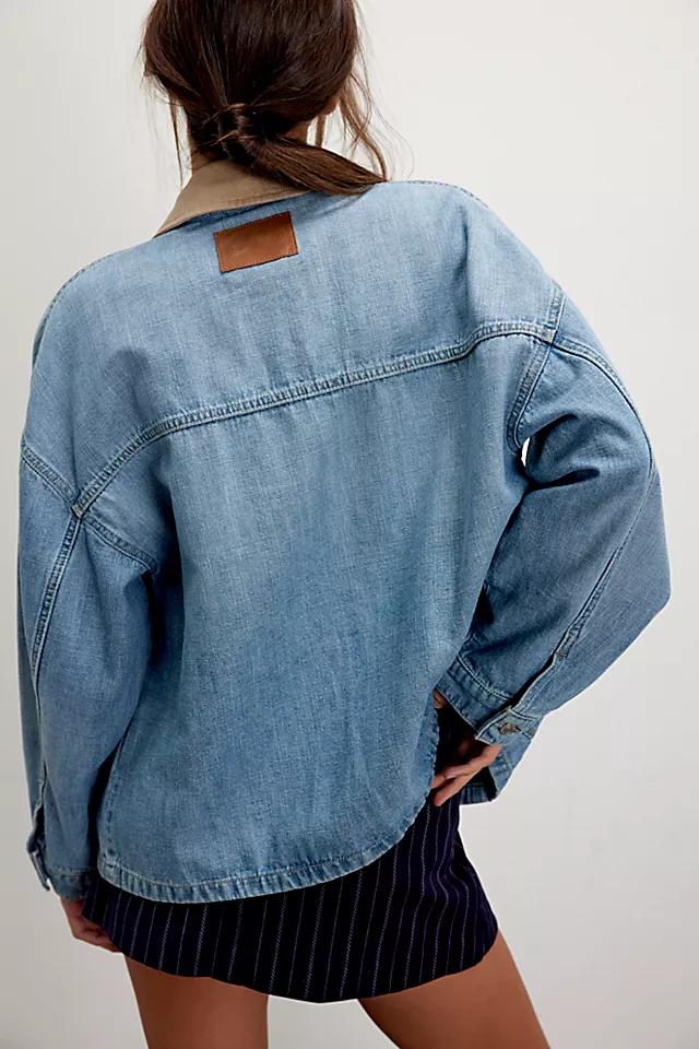 We The Free Lemon Denim Jacket Product Image