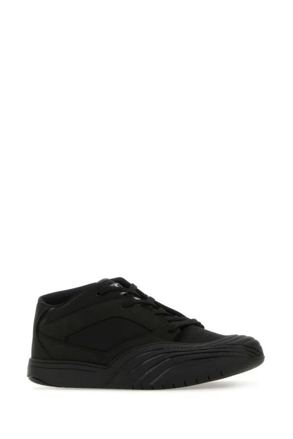Black Skate Nubuck Sneakers Product Image