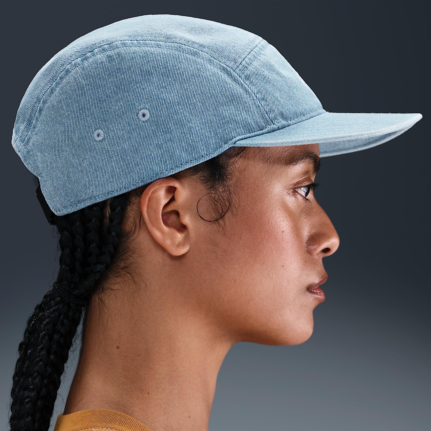Nike Unisex Fly Unstructured Denim Cap | IB2345-010 Product Image