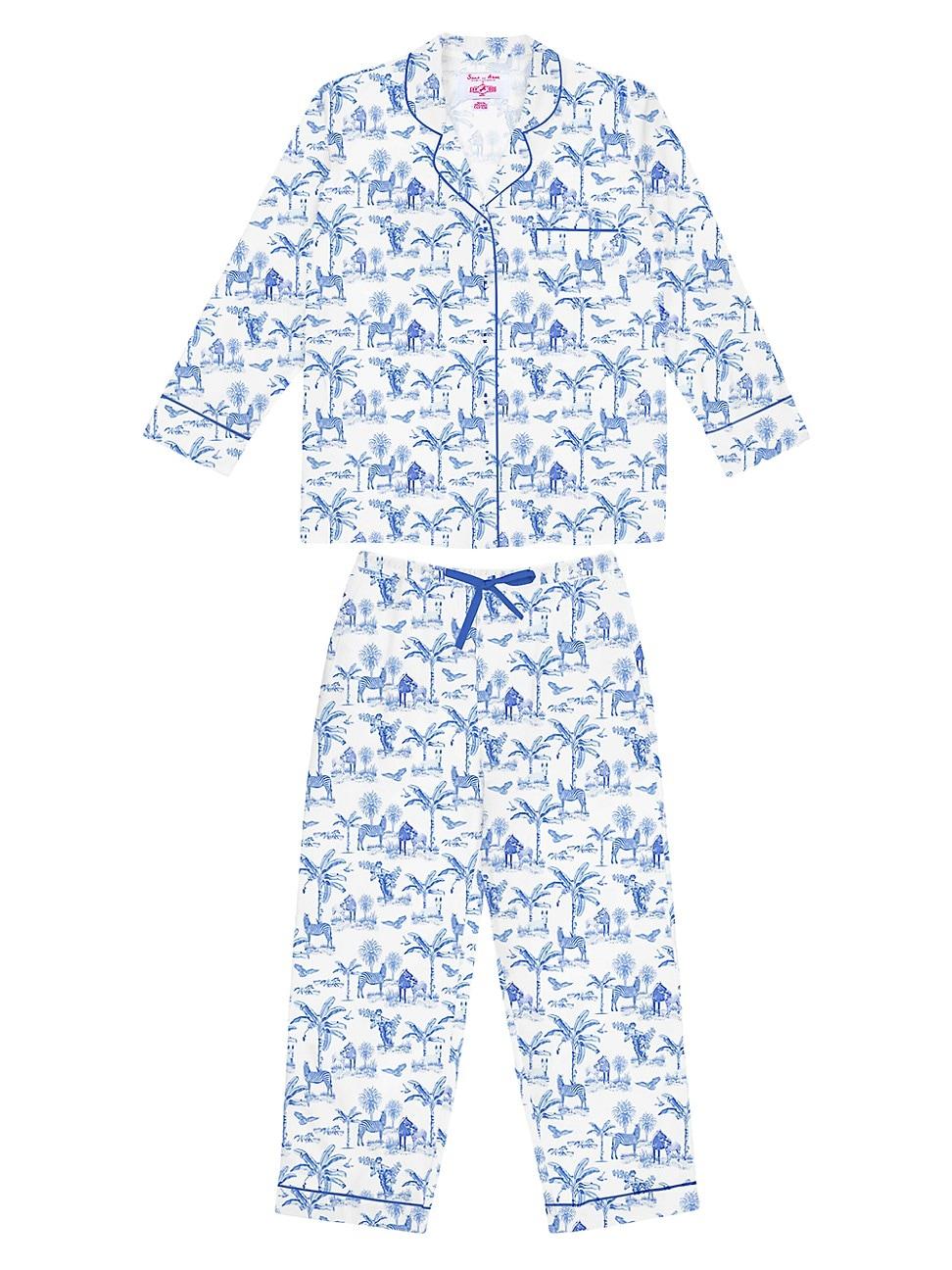Womens Skydog Long Pajama Set Product Image