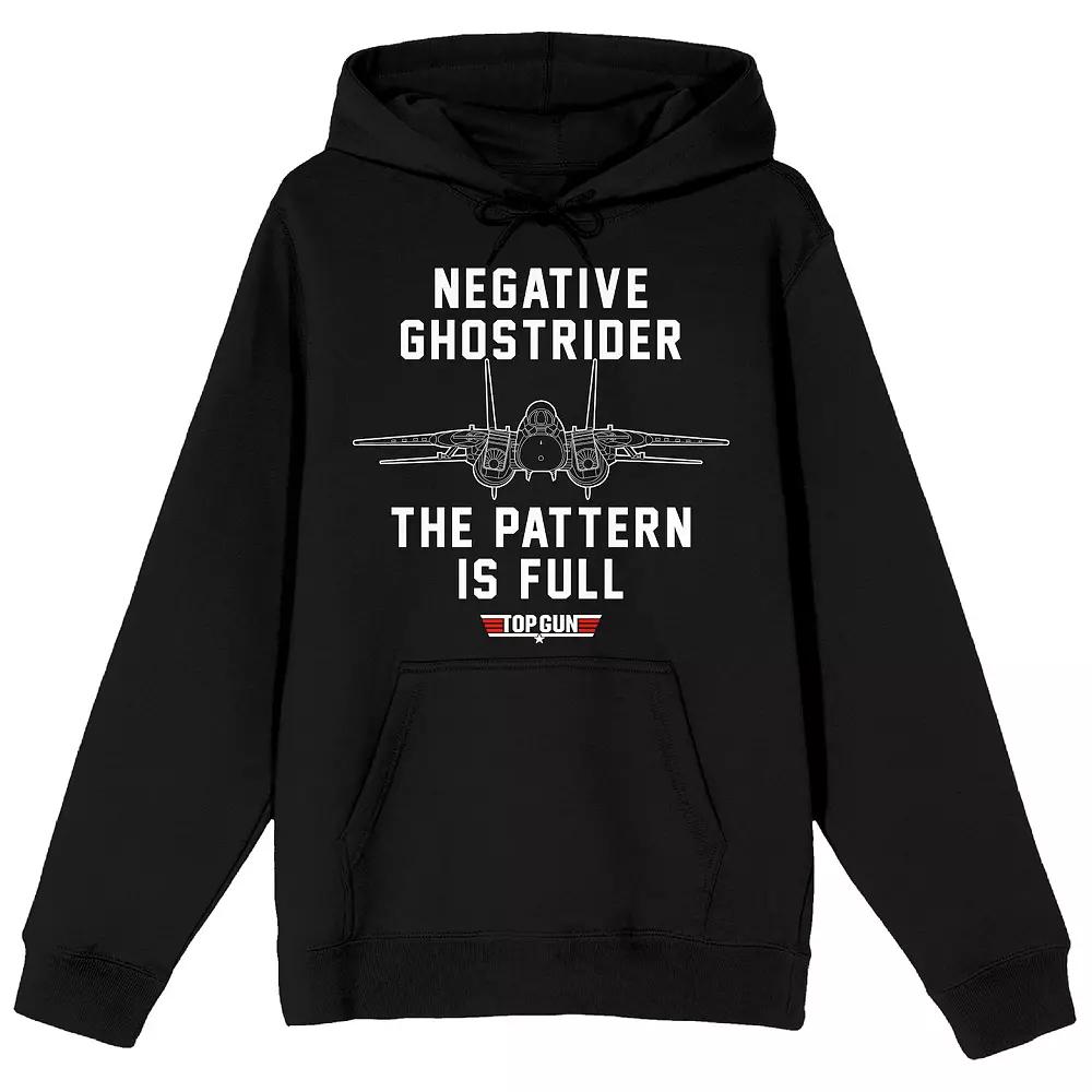 Men's Top Gun Negative Ghostrider Hoodie,  Product Image