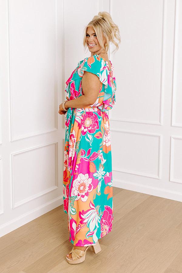 Dreamy And Darling Floral Midi Curves Product Image