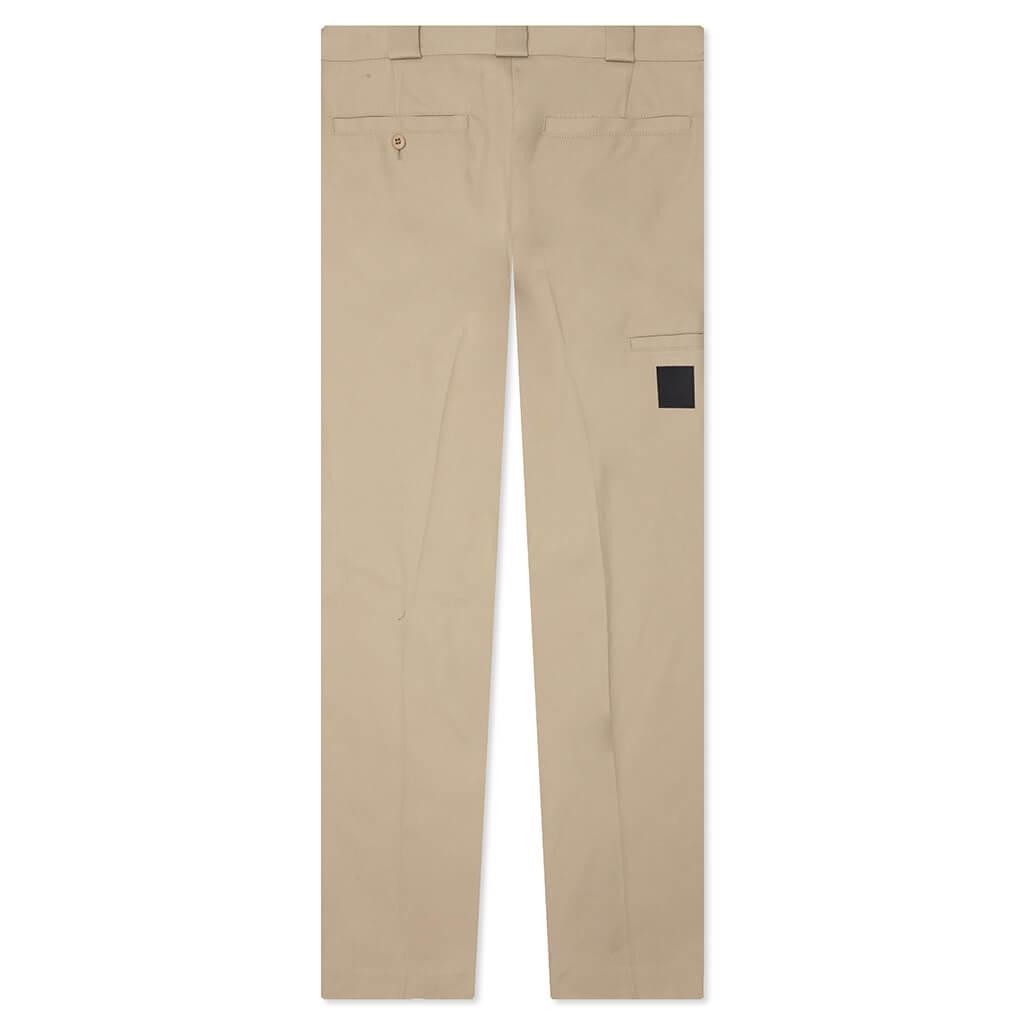 Pleated Extra Large Chino - Beige Male Product Image