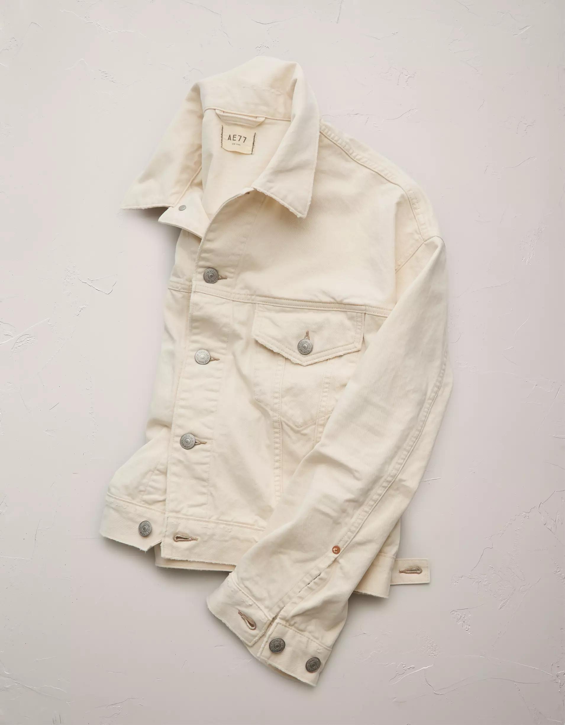 AE77 Premium Oversized Denim Jacket Product Image