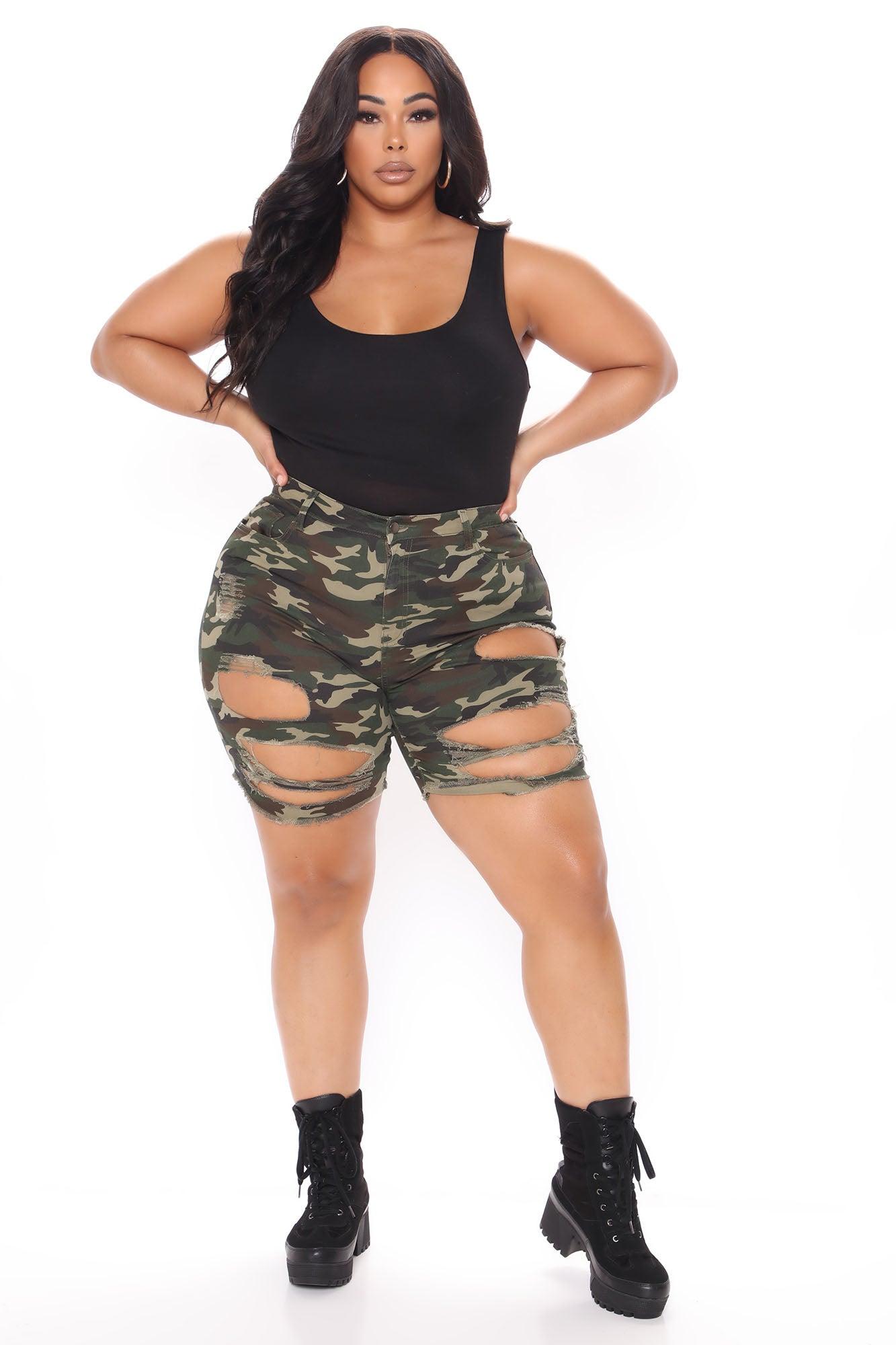 Gone Fishing Shorts - Camouflage Product Image