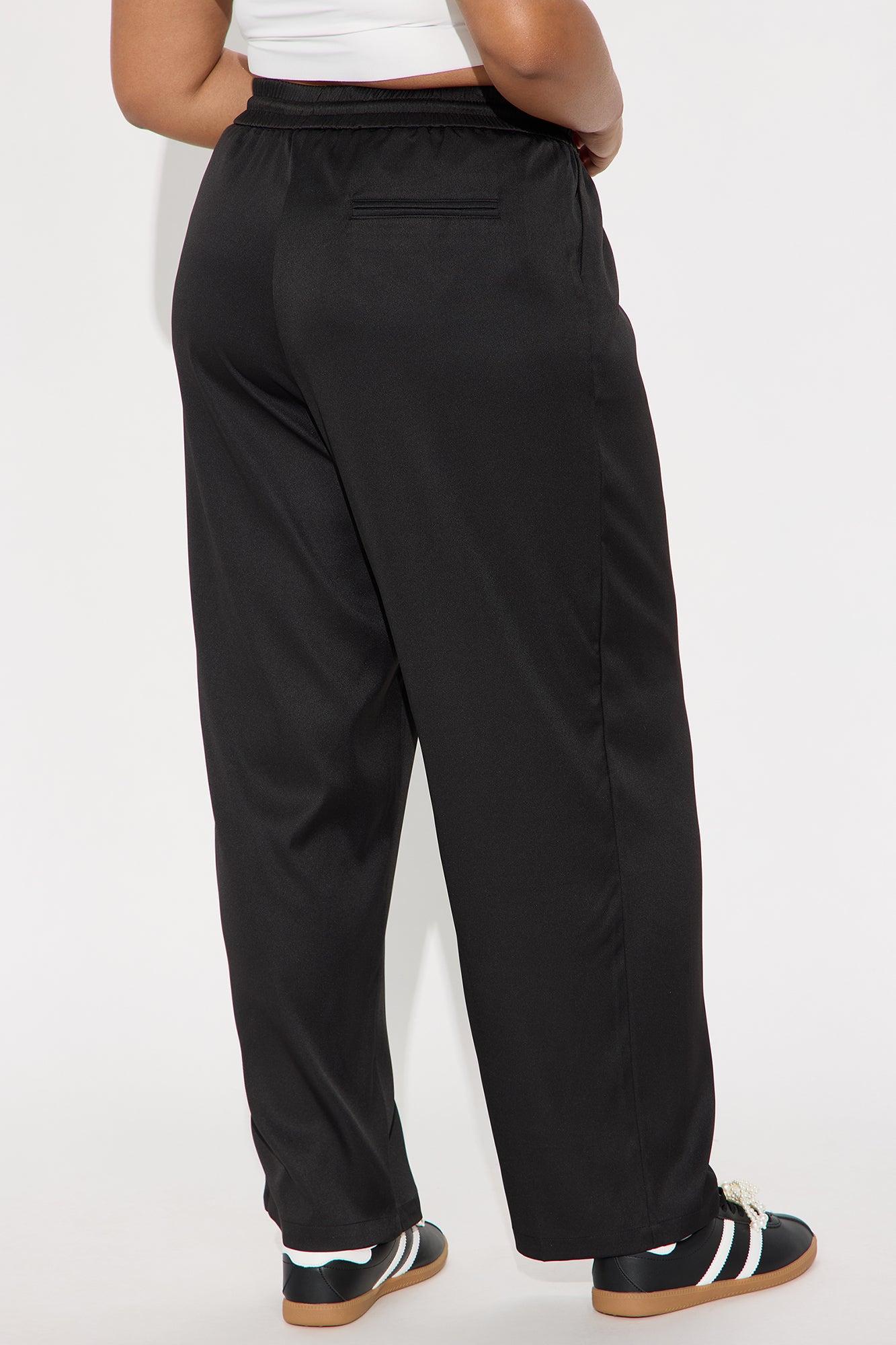 Under Control Straight Leg Trouser - Black Product Image