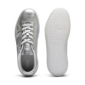 PUMA Palermo Chrome Women's Sneakers in Silver/Feather Grey Product Image