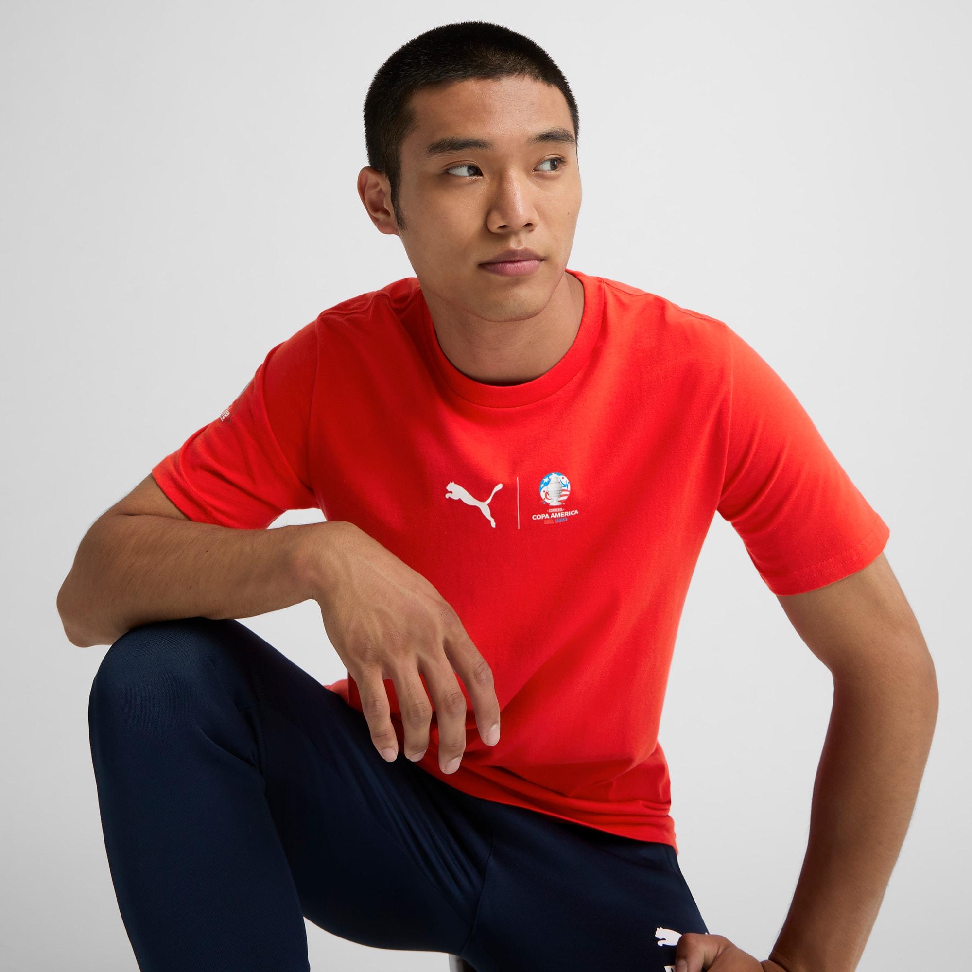 PUMA CONMEBOL Copa América 2024 Paraguay Men's Tee Product Image