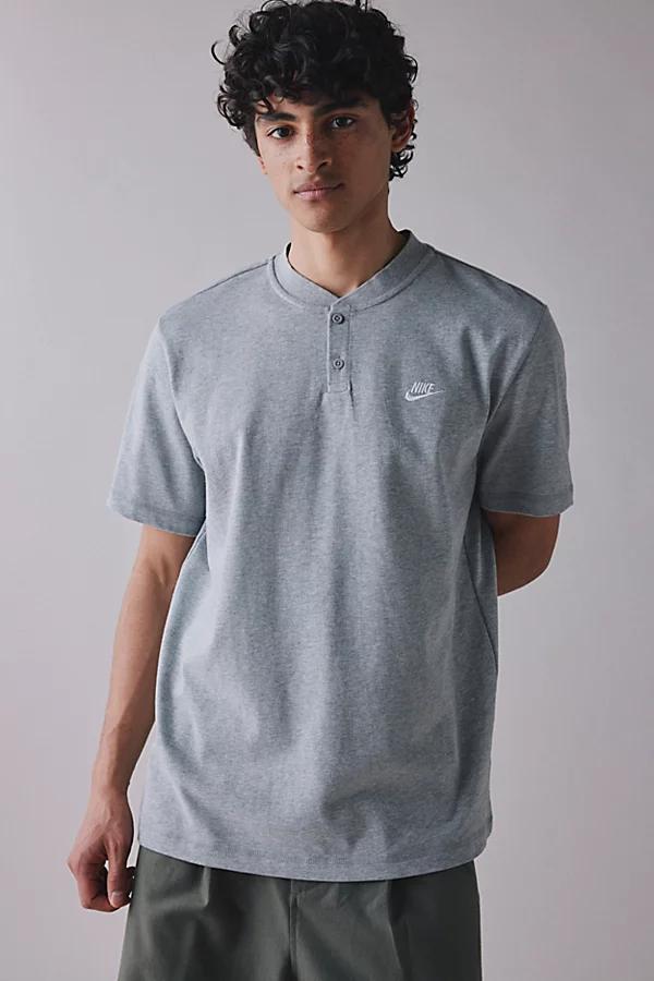 Nike Mens Club Short-Sleeve Henley | HQ5974-063 Product Image