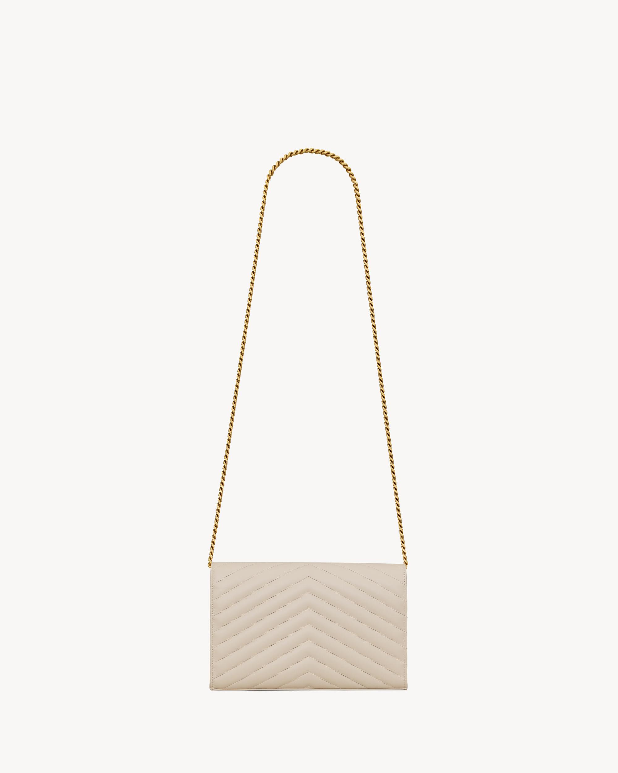 CASSANDRE ENVELOPE CHAIN WALLET IN LAMBSKIN Product Image