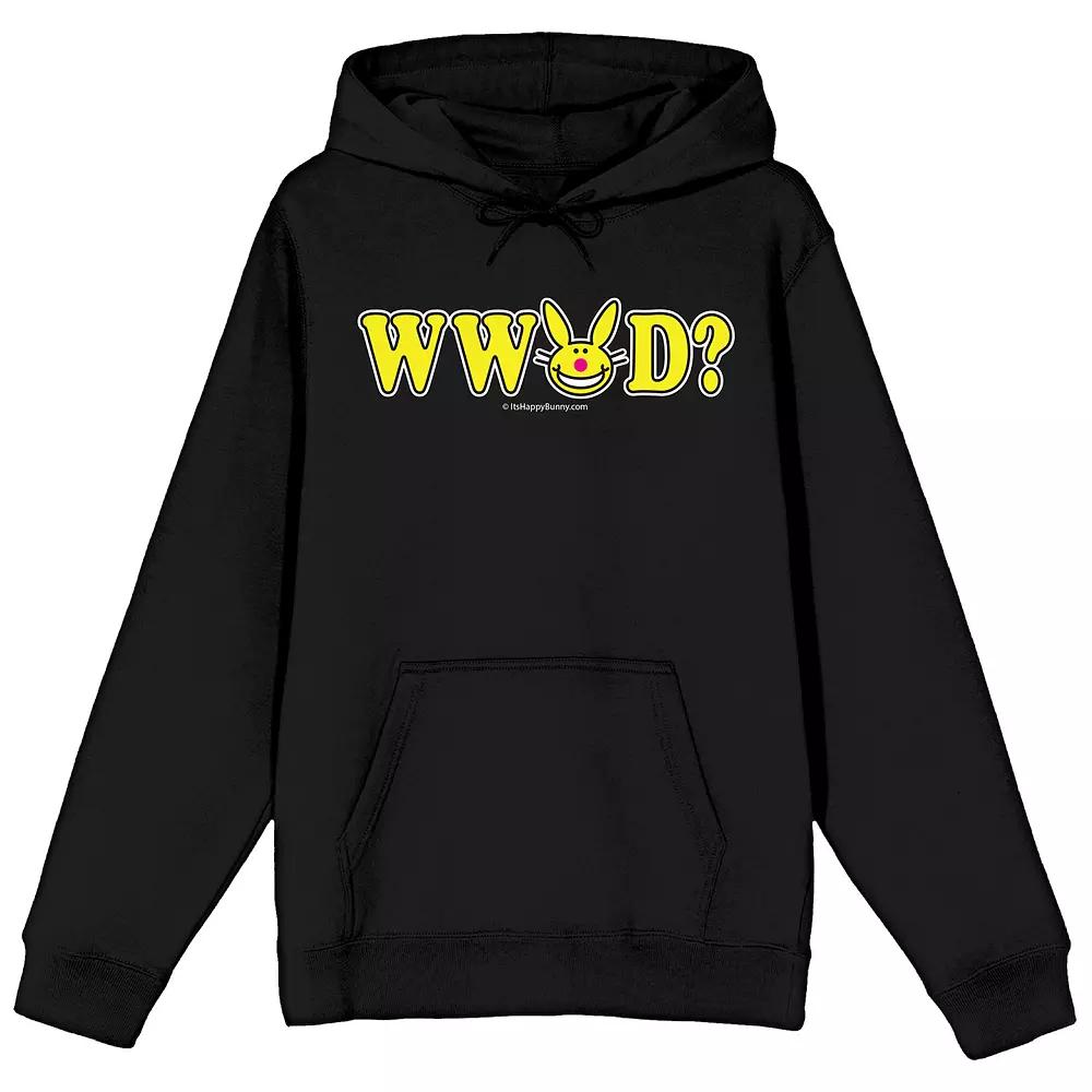 Juniors' It's Happy Bunny WWBD? Graphic Hoodie, Women's,  Product Image