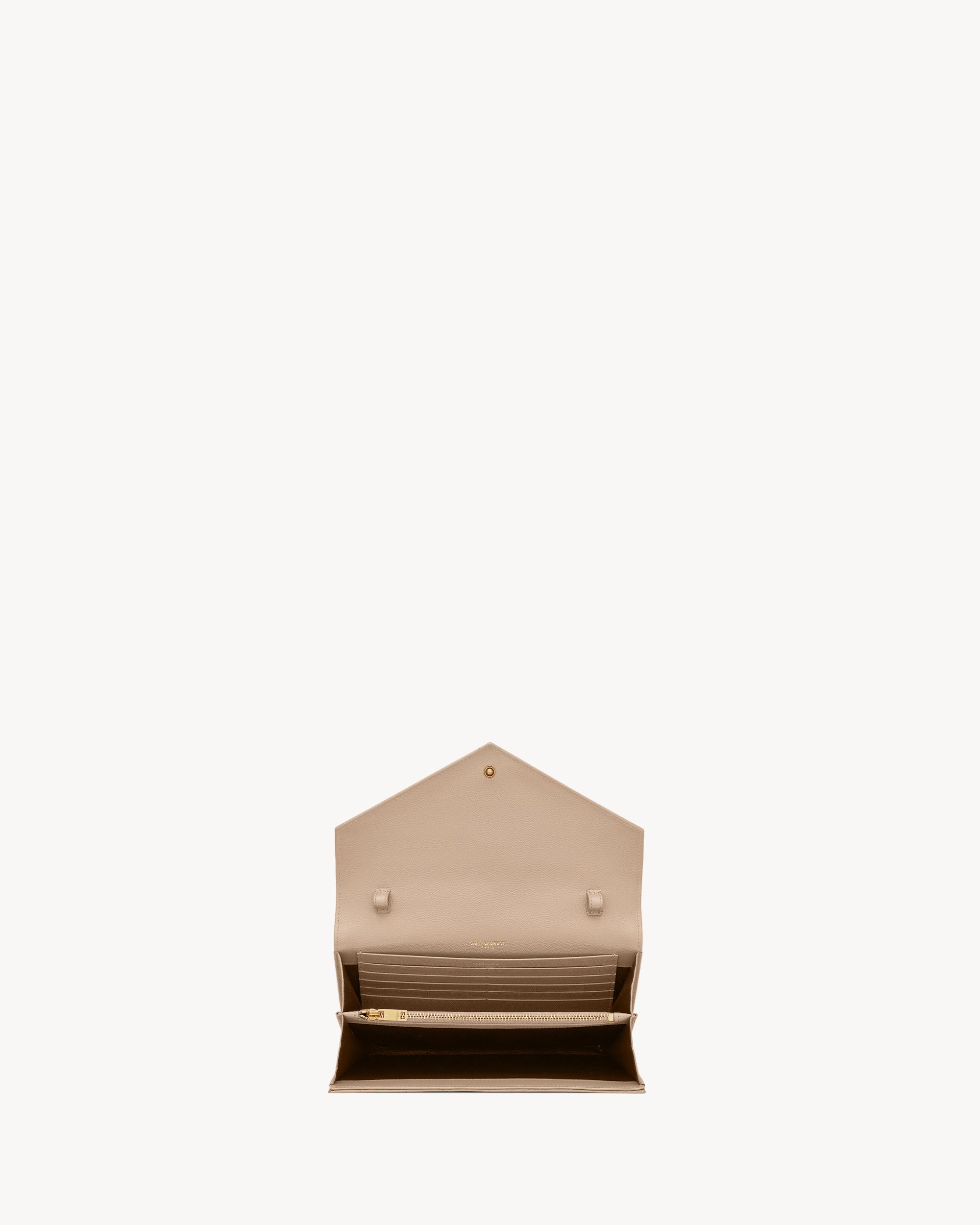 CLASSIC CASSANDRE CHAIN WALLET IN GRAIN DE POUDRE LEATHER Product Image