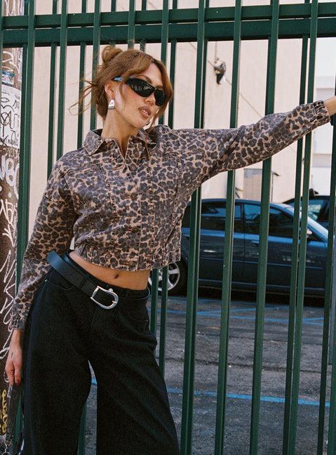 Carmela Jacket Leopard Product Image