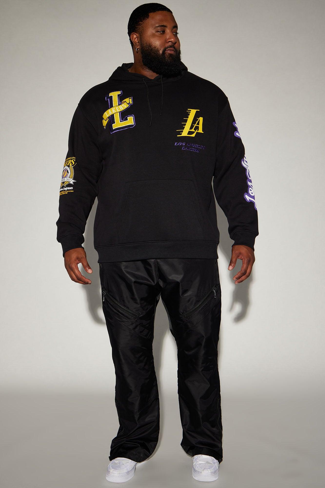 Lakers Campus Hoodie - Black Male Product Image