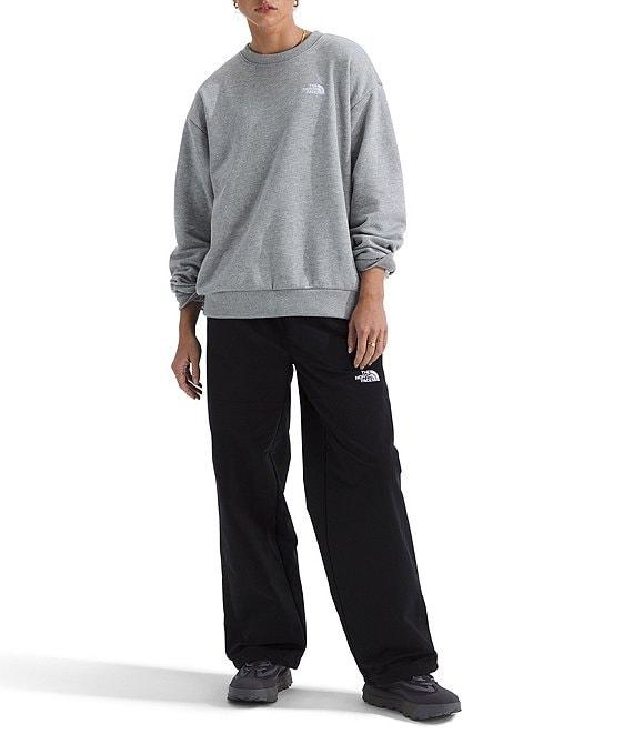 The North Face Evolution Embroidered Logo Crew Neck Long Sleeve Pullover Product Image