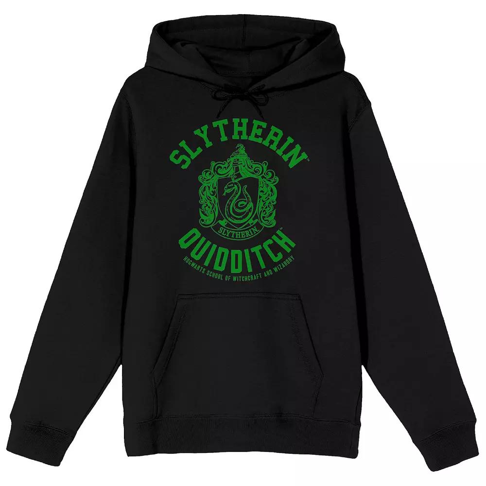 Men's Harry Potter Slytherin Quidditch Seal Graphic Hoodie,  Product Image