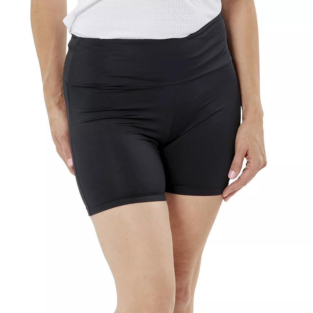 Women's Nancy Lopez Golf Women's Nancy Lopez Kick Shorts, Size: Large, Black Product Image