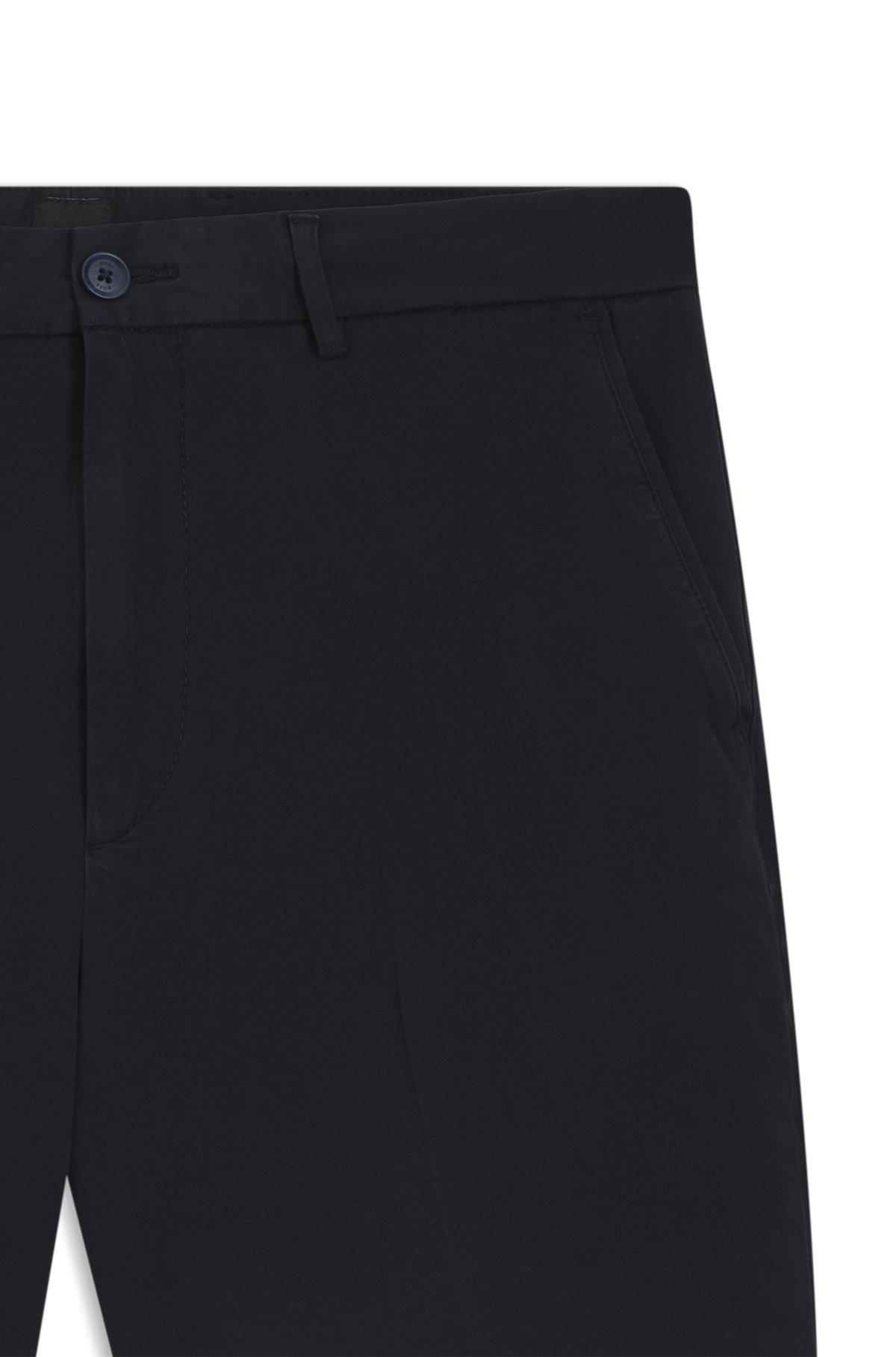 Modern-fit shorts in stretch-cotton twill Product Image