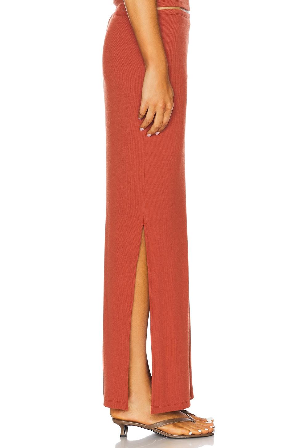 Steph Ribbed Skirt LNA Product Image