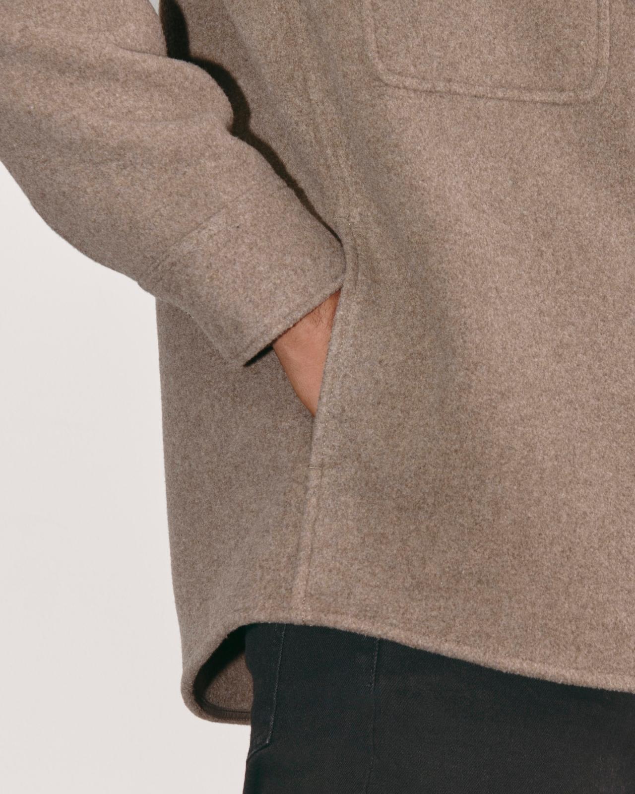 Mens Wool Overshirt by Everlane Product Image