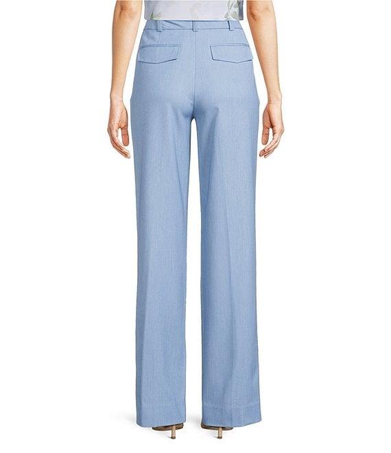 Calvin Klein Faux Denim Straight Pants Product Image
