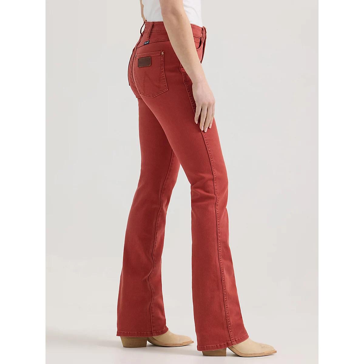 Women's Wrangler Retro® Bailey High Rise Colorwash Bootcut Jean in Audrey Product Image