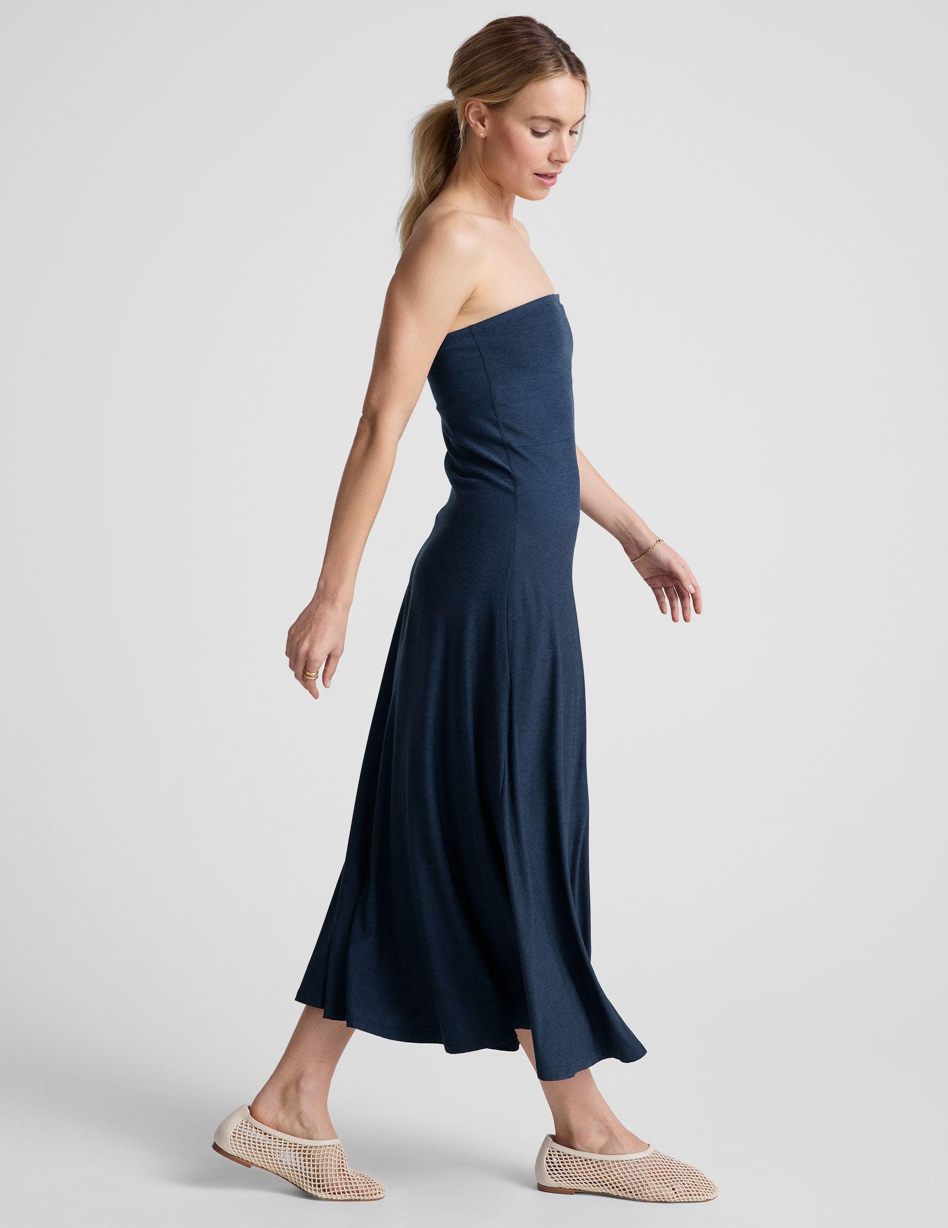 Featherweight Strapless Dress Product Image