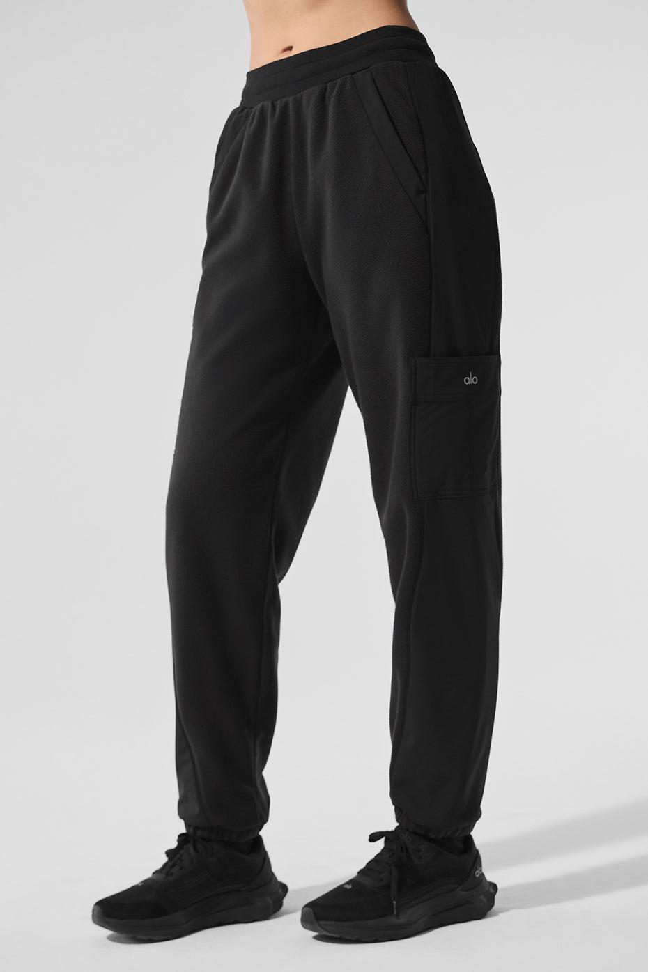 Polar Fleece Wintry Mix Pant - Black Product Image