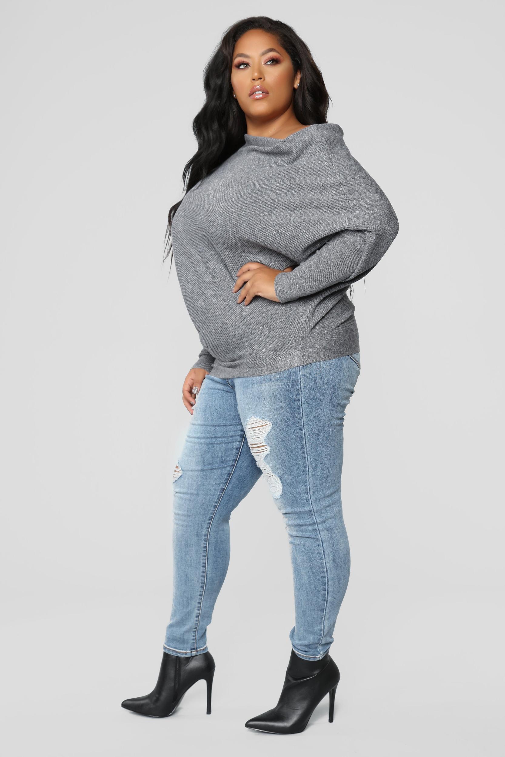 Karly Sweater - Grey Product Image