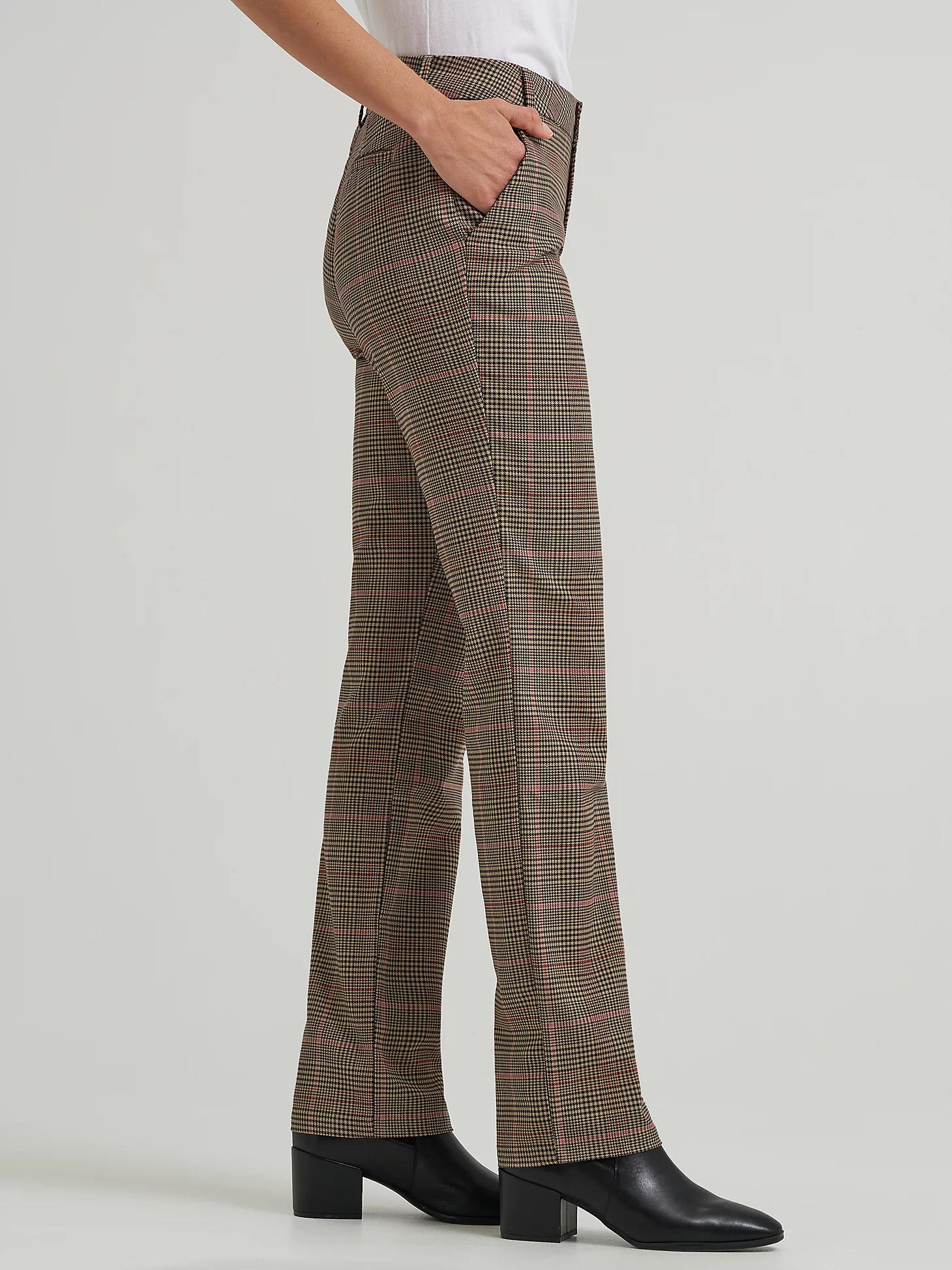 Women’s Wrinkle Free Straight Leg Pant | Relaxed Fit | Lee® Product Image