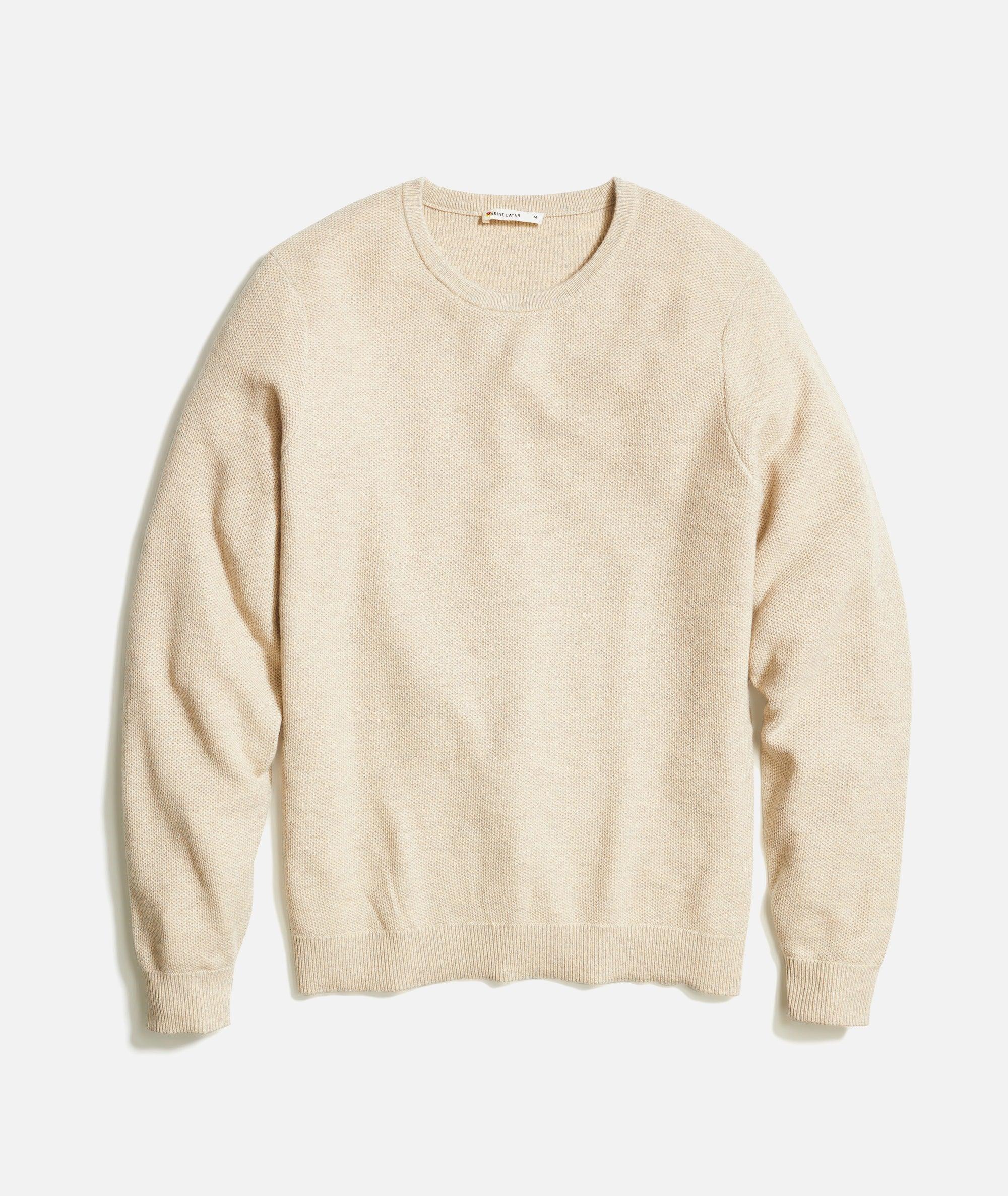 Merino Blend Sweater Tee Product Image