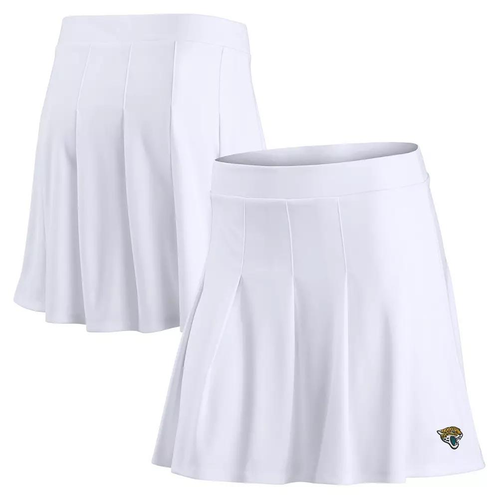 Women's Fanatics White Pittsburgh Steelers Primary Logo Tennis Skort,  Product Image
