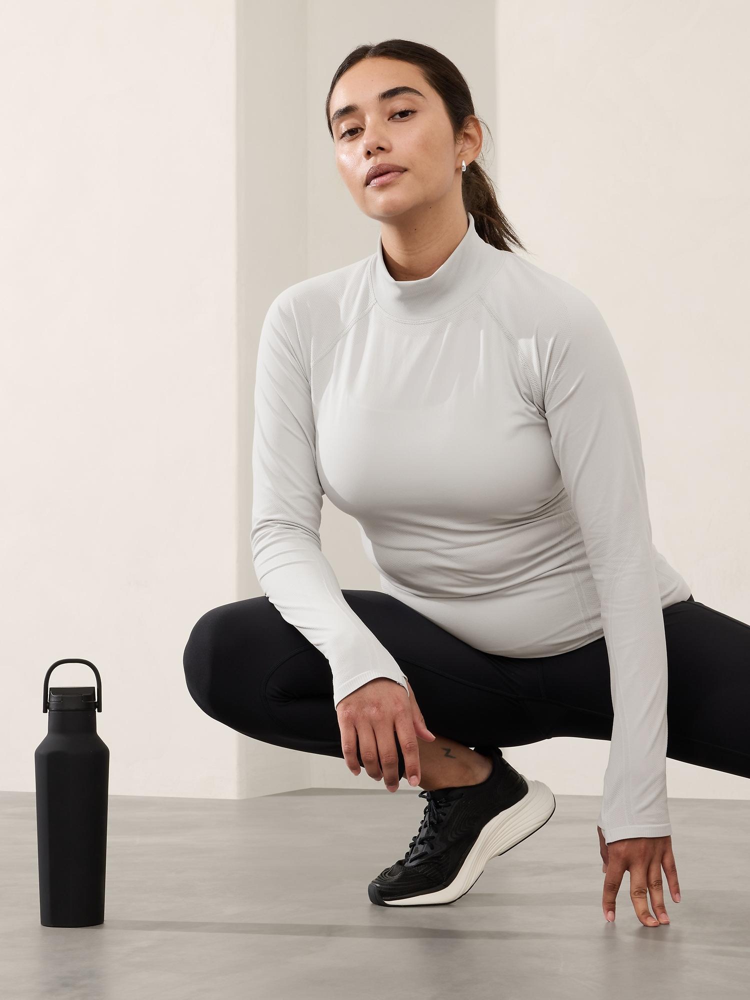 Momentum Seamless Mock Neck Top Product Image