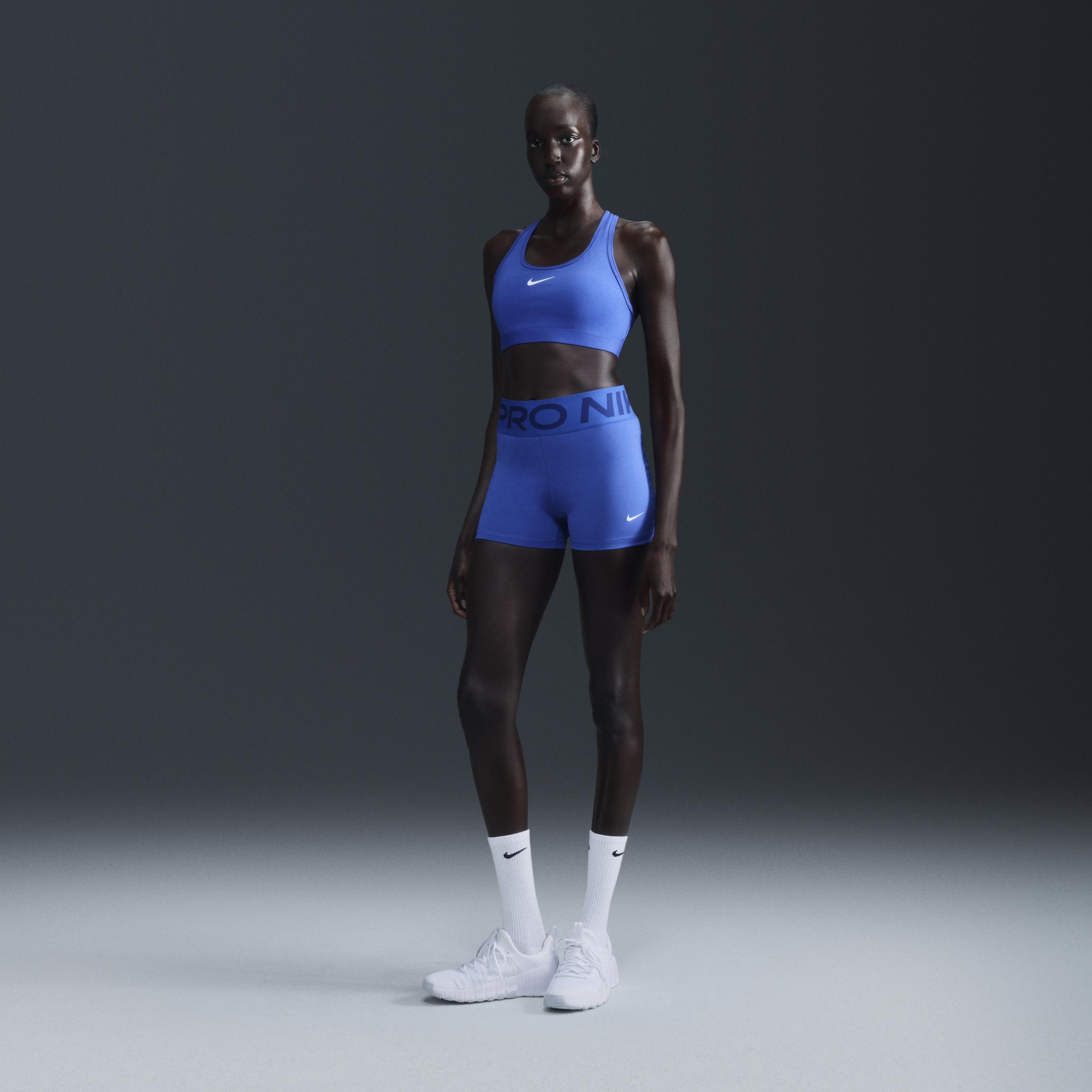 Women's Nike Swoosh Medium Support Padded Sports Bra, Hyper Royal Product Image