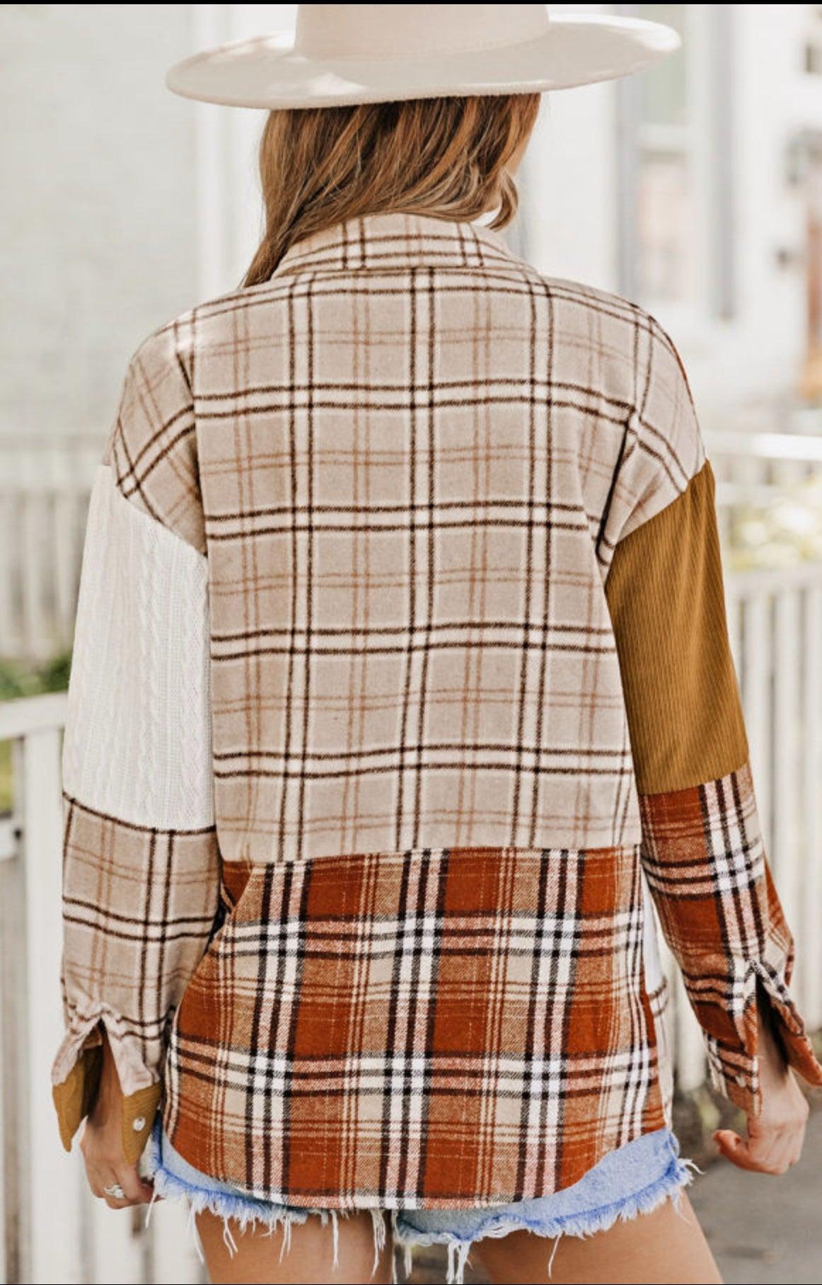 Preorder Multi Plaid Jacket Product Image