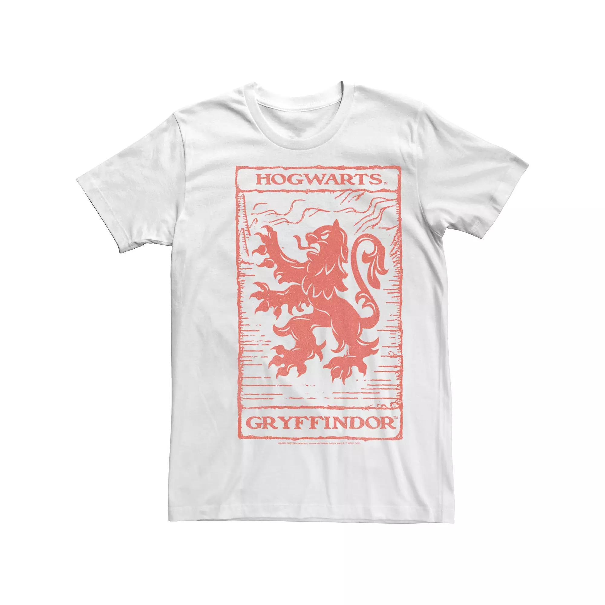 Men's Harry Potter Gryffindor Tarot Playing Card Tee,  Product Image