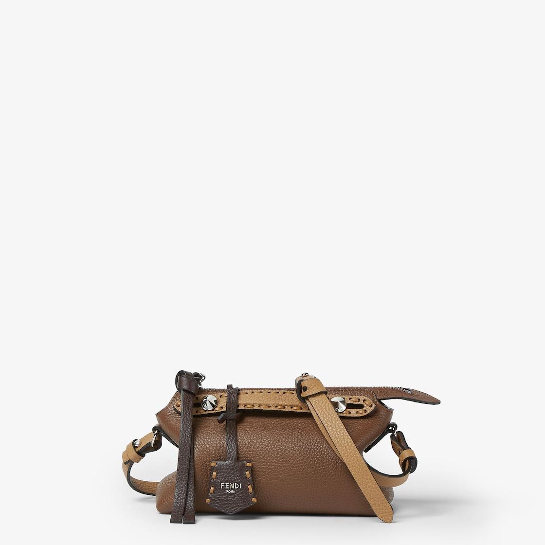 By The Way Selleria MiniMulticolor Selleria mini-bag with 156 hand-sewn topstitches Product Image