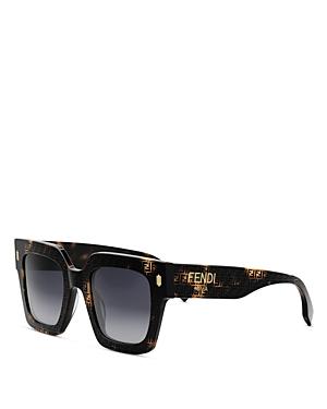 Womens Fendi Roma 50MM Square Sunglasses Product Image