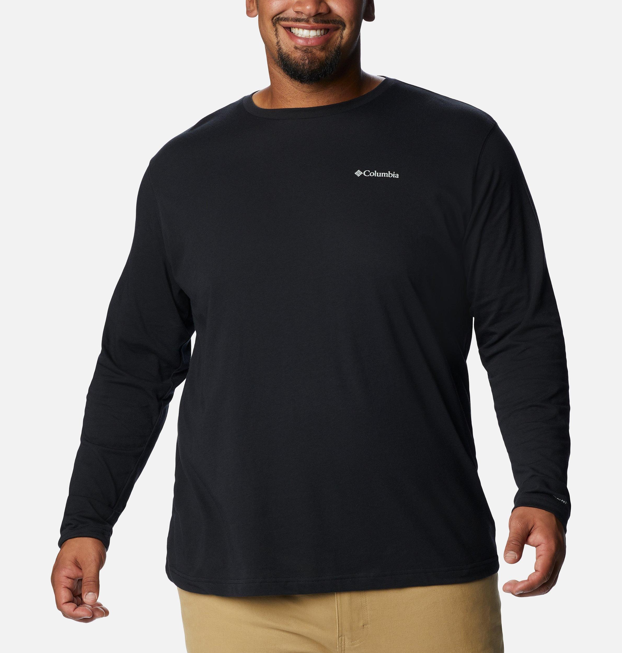 Columbia Mens Thistletown Hills Long Sleeve Crew Shirt - Big- Product Image